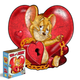 Деревянный пазл Woods Story Tom & Jerry™ Ключ К Сердцу 39х38 см XL 161 деталь - изображение 1