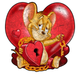 Деревянный пазл Woods Story Tom & Jerry™ Ключ К Сердцу 39х38 см XL 161 деталь - изображение 2