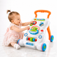 Детские ходунки-каталка с игровой панелью, светом и звуком, для первых шагов - изображение 4
