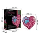 Набор для творчества Стеклянная мозаика Mosaaro «Paw with Heart. Лапа с сердцем» 195*200 мм (MA2032) - изображение 3