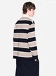 Поло длинное мужское Armani Exchange 662262463 M Синее с бежевым (1159863935) - изображение 2