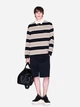 Поло длинное мужское Armani Exchange 662262463 M Синее с бежевым (1159863935) - изображение 3