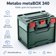 Кейс для инструмента Metabo metaBOX 340 Зеленый пластиковый 31 л (metaBOX 340) - изображение 2