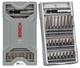 Набор бит Bosch Mini X-Line Extra Hard 25 шт. хвостовик 1/4" с магнитным битодержателем в кейсе для шуруповерта - изображение 4