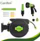 Шланг для поливу з автоматичною котушкою Gardlov 20 м — поворот 180°, пістолет 7 режимів, тиск 6 bar, 7.25 кг - зображення 3