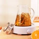 Чайник из боросиликатного стекла Teabloom OneTouch 2-в-1 с крышкой-фильтром из нержавеющей стали - изображение 6