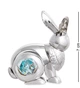 Статуетка з камінням Swarovski Кролик 6х7 см 1601995 - зображення 3