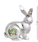 Статуэтка с камнями Swarovski Кролик 6х7 см 1601997 - изображение 3