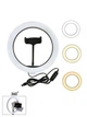 Кольцевая USB LED лампа Ring Fill Light JY-260A 26 см 10" без штатива Профессиональная студийная - изображение 6