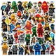 Набор наклеек Ниндзяго Ninjago 50 шт - изображение 1