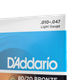 Струны для акустической гитары DʼADDARIO EJ36 80/20 Bronze Regular Light 12-String (10-47) - изображение 4