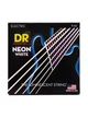 Струни для електрогітари DR Strings Neon White Electric - Light (9-42) - зображення 1