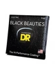 Струни для електрогітари DR Strings Black Beauties Electric - Light Heavy (9-46) - зображення 1