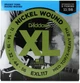 Струни для електрогітари DʼADDARIO EXL117 XL Nickel Wound Medium Top/Extra-Heavy Bottom (11-56) - зображення 1