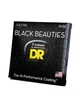 Струны для электрогитары DR Strings Black Beauties Electric - Medium 7-String (10-56) - изображение 2