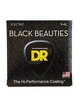 Струни для електрогітари DR Strings Black Beauties Electric - Light (9-42) - зображення 1