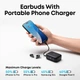 Бездротові навушники Anker Soundcore P41i, Black, 192H, Adaptive ANC, TWS, BassUp, IPX5, зарядний кейс 3000 mAh, зарядка телефону - зображення 3