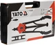 Заклепочник двуручный YATO для заклепочных гаек M3-M12 420 мм в футляре YT-36125 - изображение 4