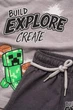Дитячий літній комплект Minecraft (футболка + шорти) для хлопчика 98-104 см сірий - зображення 3