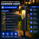 Вуличний садовий світильник-стовпчик Garden Light на сонячній батареї - зображення 3