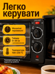 Многофункциональная машина для завтрака 3в1 электрическая мини-печь с кофеваркой и гриль-сковородой (26276276) - изображение 7
