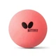 Мячик для настольного тенниса Butterfly Coloured Balls 6 шт (7011630440) (931944) (346237) - изображение 7