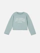 Світшот Primark блакитний з принтом HZEND343 146 - изображение 3