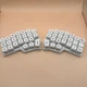 CORNE V4 2.4G 46 Бездротова механічна ергономічна спліт клавіатура - зображення 4