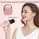 Міні караоке-система K1 з 2 бездротовими мікрофонами, портативна Bluetooth-колонка 5W, підтримка TF/AUX/USB, функція зміни голосу, блакитний - зображення 5