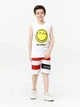 Детская летняя майка "SmileyWorld" H&M 134-140 см Белая - изображение 1