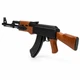 Автомат іграшковий AK-47 з ліхтариком і лазерним прицілом на кульках 6 мм 88 см - зображення 5