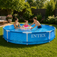 Семейный каркасный бассейн Intex 28206, 305×76 см с морским принтом для летнего отдыха - изображение 5