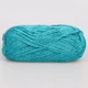 YarnArt Intense Linen Зелёная бирюза №4129 - летняя льняная пряжа, лен с лиоцелем, 50 г / 175 м, для летних топов и ажурных изделий - изображение 3