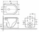 Унитаз подвесной Ravak WC Torrenta Air RimOff с сиденьем Soft Close дюропласт RKUJ000016 - изображение 4