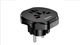 Адаптер Hoco AC6 Unimpeded Universal Conversion Plug EU Plug - US Plug Black - изображение 5