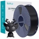 Філамент (пластик для 3D-принтера) SUNLU PETG Black 1,75 мм 1 кг SB-0218 - зображення 1