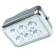 Фара квадратная DELTA LED (6 светодиодов, хром, 18W) - изображение 1