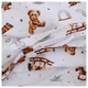 Простынь MirSon Бязь 17-0972 Little Stories 150х220 см (2200013496007) - изображение 5