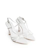 Босоніжки жіночі на підборах Meideli 8104/White/Polish/H8833-81/B 40 Білий - изображение 1