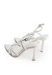Босоніжки жіночі на підборах Meideli 8104/White/Polish/H8833-81/B 40 Білий - изображение 4