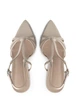 Босоніжки жіночі на підборах Meideli 8104/Beige/Polish/H8833-16/B 37 Бежевий - изображение 3