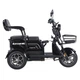 Трицикл аккумуляторный Forte Family-WN1072G Черный - изображение 7