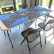 Складной стул садовый Sticker Wall SW-00001611 black - изображение 7