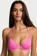 Бюстгальтер с уплотнённой чашкой Victoria's Secret 80C Розовый (148217) - изображение 1