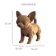 Картонный конструктор 3D Puzzle "PUPPIES TRIO" CARTPUPPIES 227 деталей - изображение 4