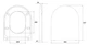 Сидіння - кришка для унітаза Cersanit Larga Oval Slim Wrap K98-0266 Soft Close Soft Close дюропласт - зображення 8