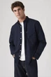 Мужская рубашка в клетку Levi's 48(M) Синий-горошек (148464) - изображение 1