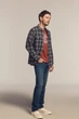 Мужская фланелевая рубашка Levi's 52(XL) Синий-клетка (148495) - изображение 3