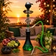 Кальян Hookah Halcyon Green Plus высотой 54 см на 1 персону - изображение 1