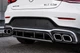 Задний диффузор с насадками Серебро (Дизайн AMG63 2020-2022) для Mercedes GLC coupe C253 - изображение 3